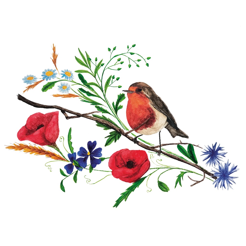 Card "Robin"